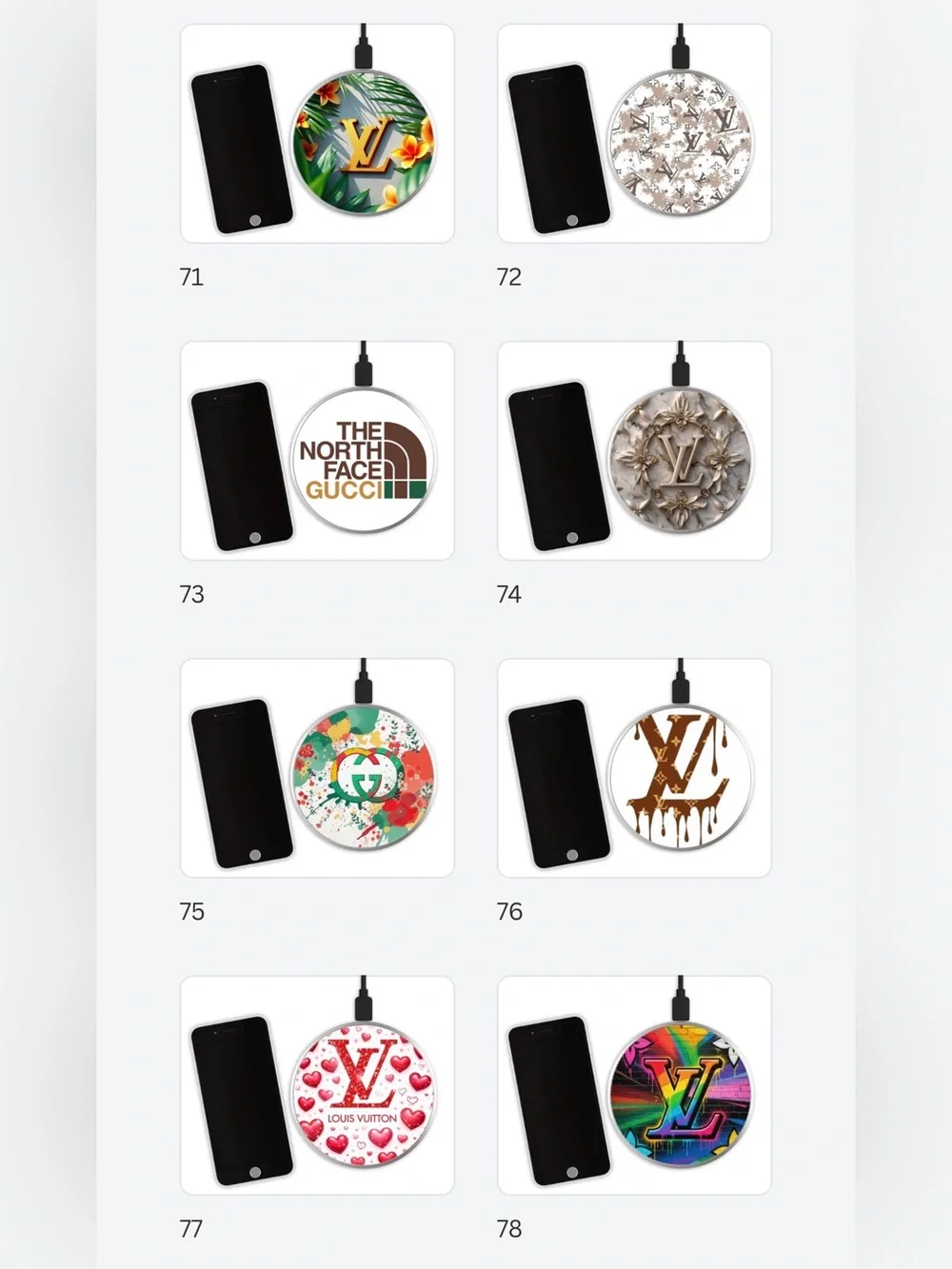 HANDMADE FASHION Mag Safe Wireless Phone Charger